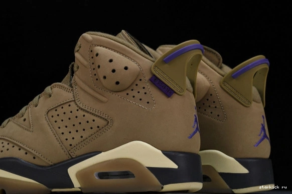 Brown FD1643-300  Kelp Retro Jordan 6 FD1643-300 Gore-Tex 1128